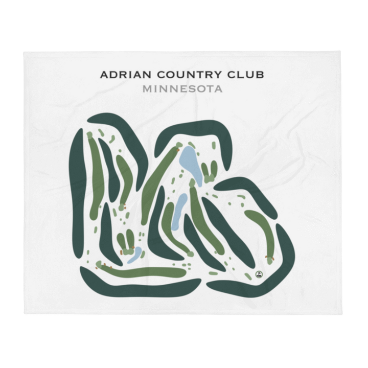 Adrian Country Club, Minnesota - Printed Golf Courses