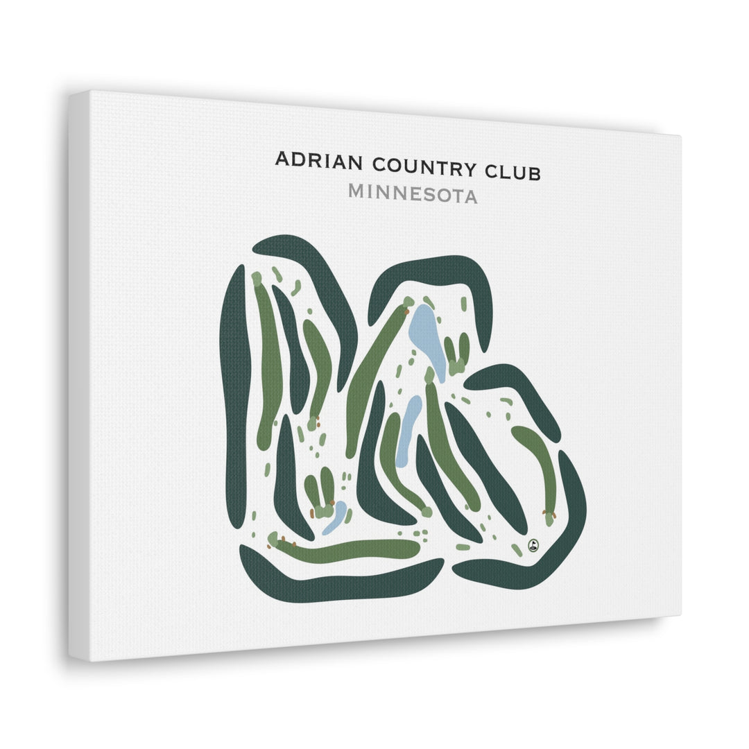 Adrian Country Club, Minnesota - Printed Golf Courses