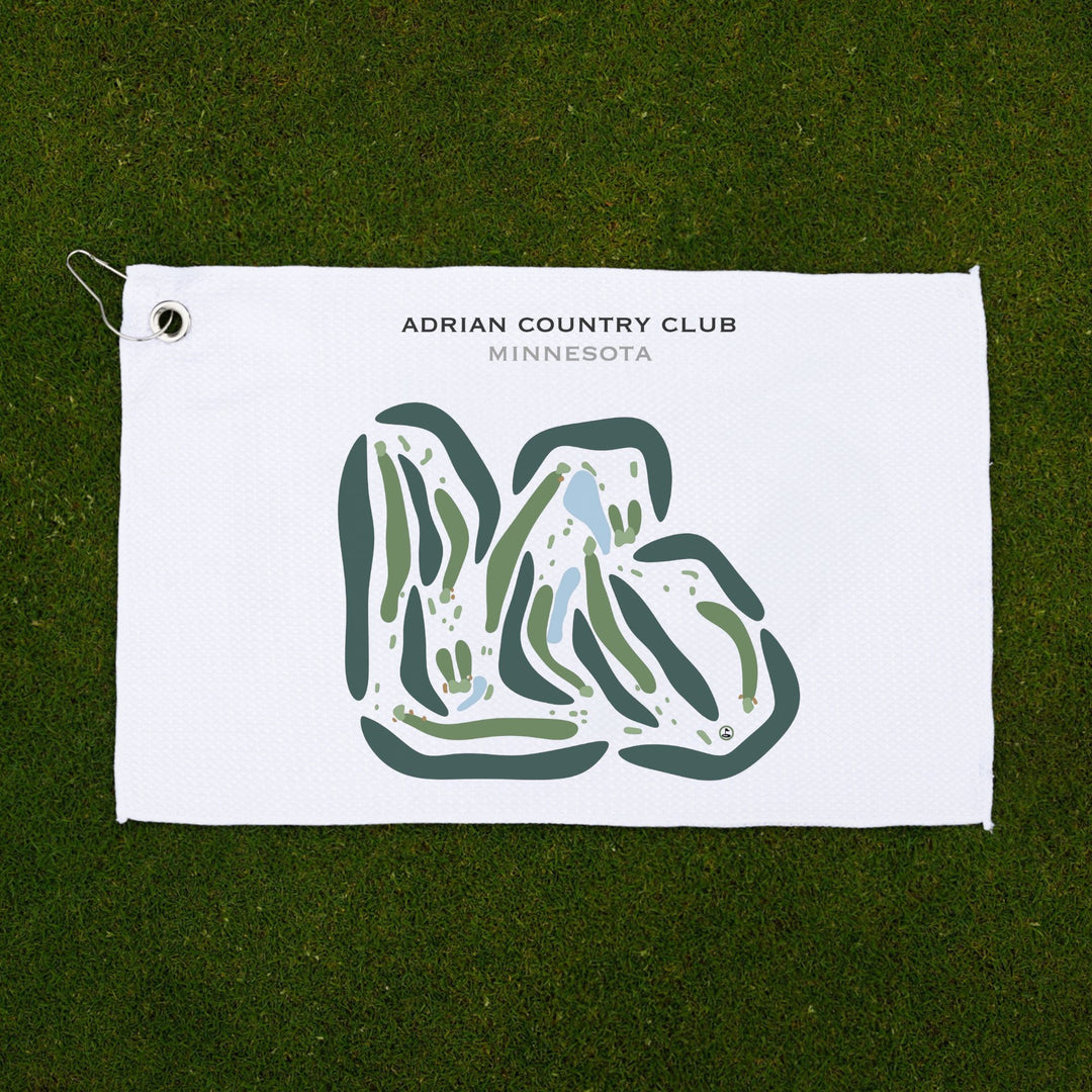 Adrian Country Club, Minnesota - Printed Golf Courses