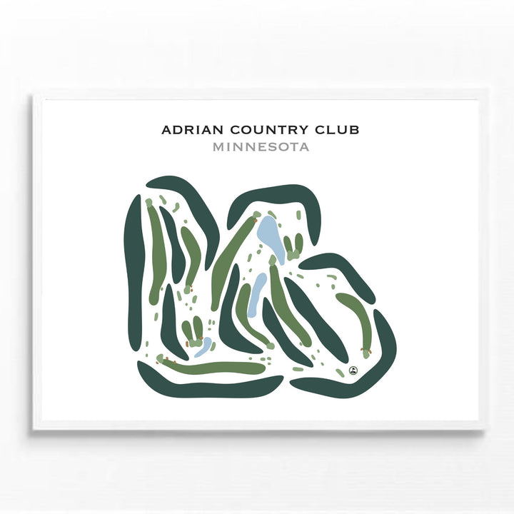 Adrian Country Club, Minnesota - Printed Golf Courses
