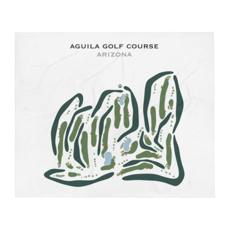 Aguila Golf Course, Arizona - Printed Golf Courses