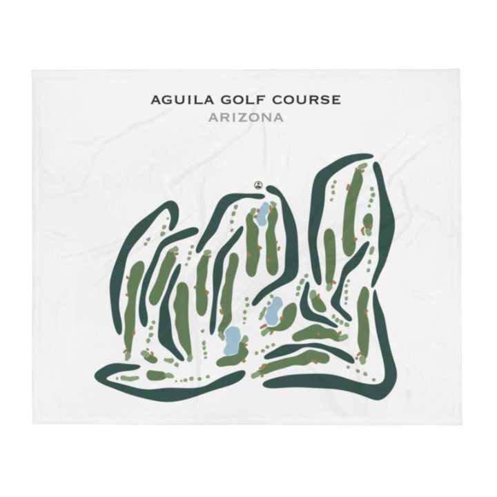 Aguila Golf Course, Arizona - Printed Golf Courses