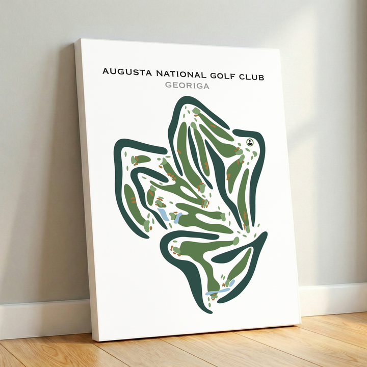Augusta National Golf Club, Georgia - Printed Golf Courses
