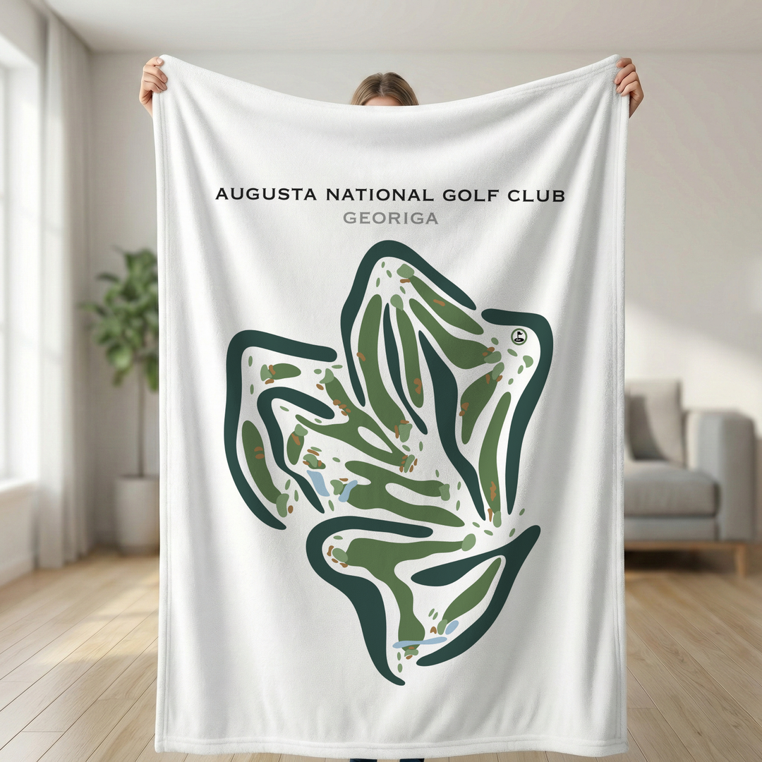 Augusta National Golf Club, Georgia - Printed Golf Courses