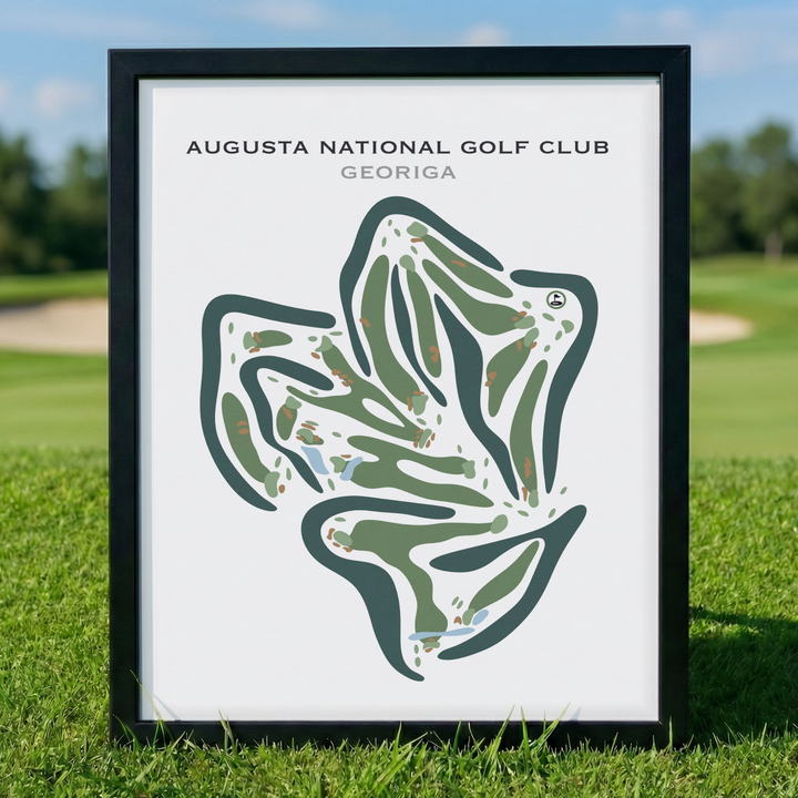 Augusta National Golf Club, Georgia - Printed Golf Courses