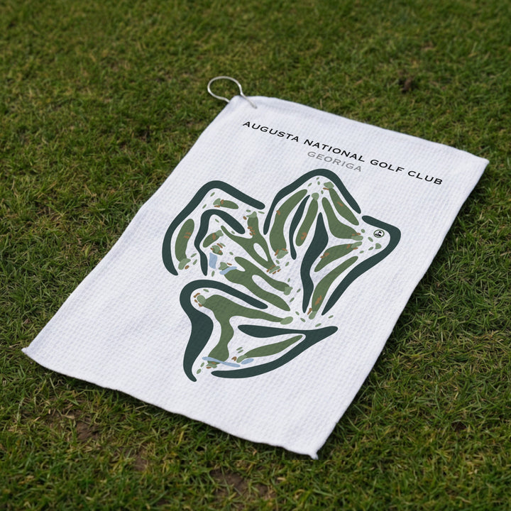 Augusta National Golf Club, Georgia - Printed Golf Course