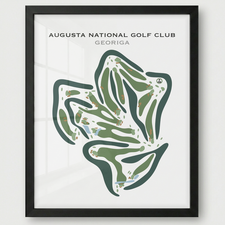 Augusta National Golf Club, Georgia - Printed Golf Courses