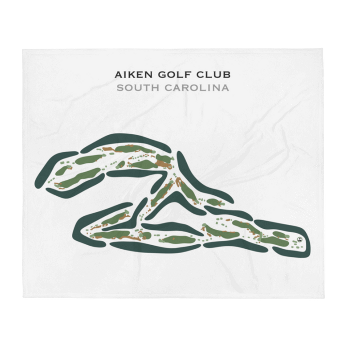 Aiken Golf Club, South Carolina - Printed Golf Courses