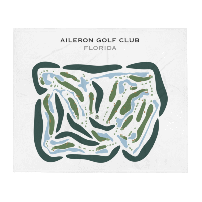 Aileron Golf Club, Florida - Printed Golf Courses