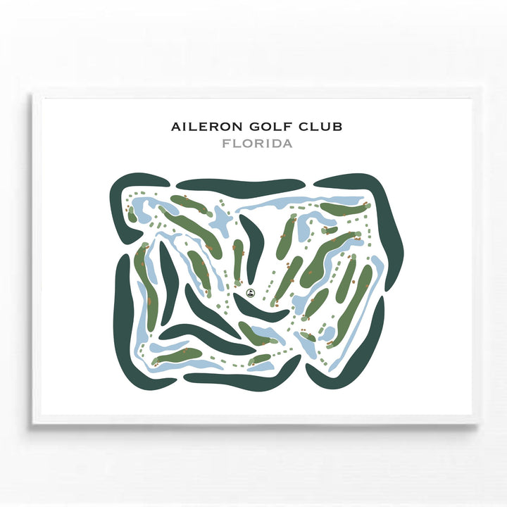 Aileron Golf Club, Florida - Printed Golf Courses