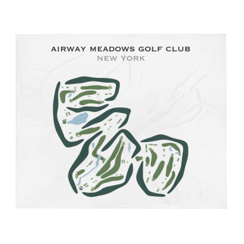 Airway Meadows Golf Club, New York - Printed Golf Courses