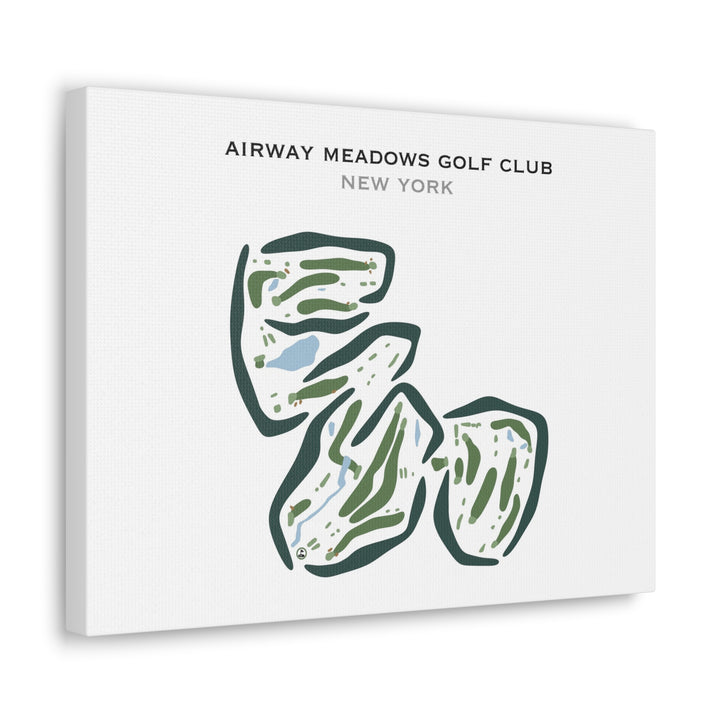 Airway Meadows Golf Club, New York - Printed Golf Courses