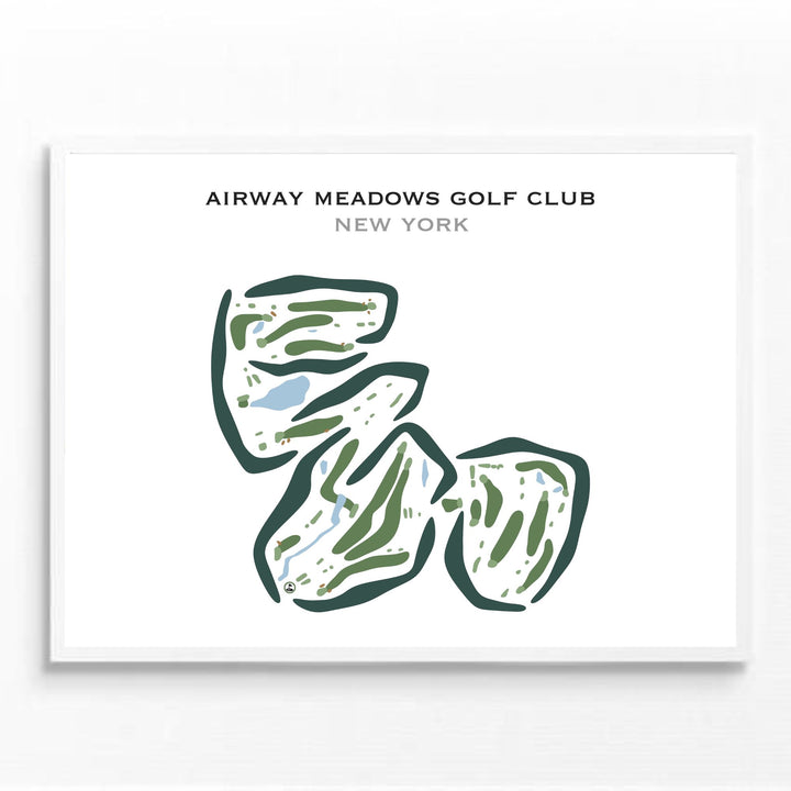 Airway Meadows Golf Club, New York - Printed Golf Courses