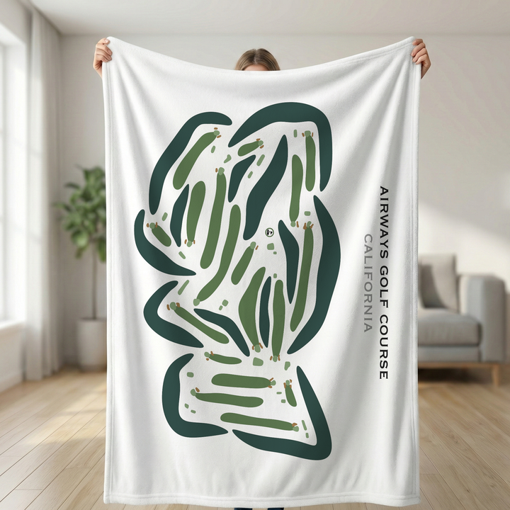 Airways Golf Course, California - Printed Golf Courses