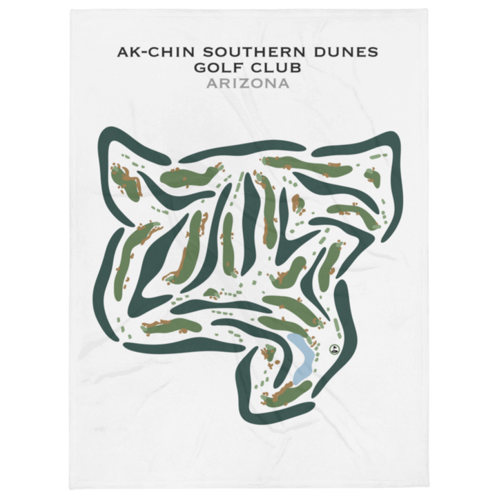 Ak-Chin Southern Dunes Golf Club, Arizona - Printed Golf Courses