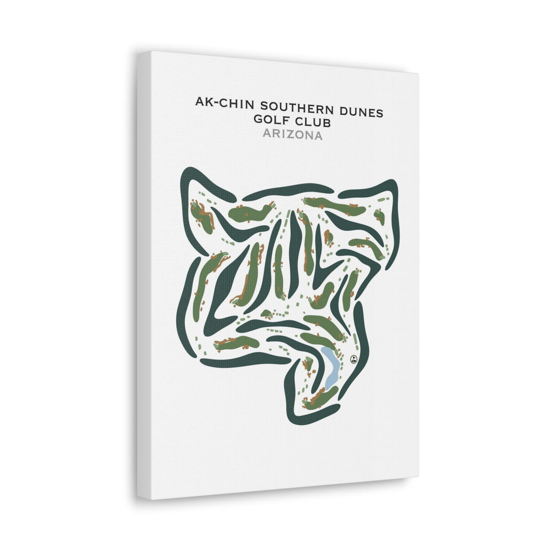 Ak-Chin Southern Dunes Golf Club, Arizona - Printed Golf Courses