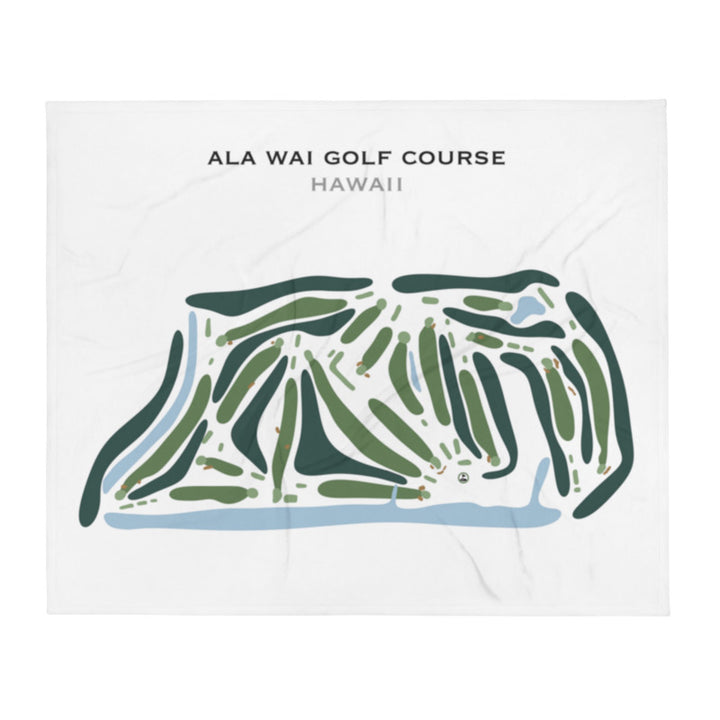Ala Wai Golf Course, Hawaii Front View
