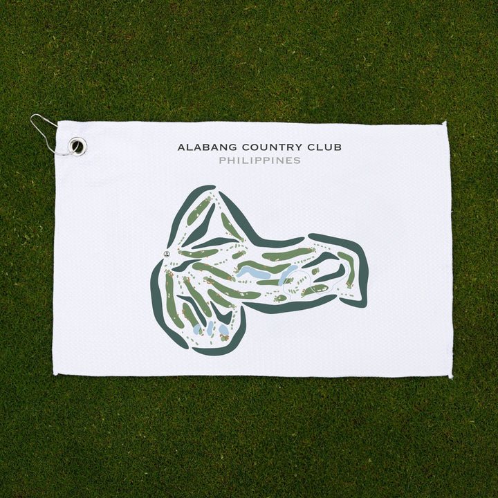 Alabang Country Club, Philippines - Printed Golf Courses