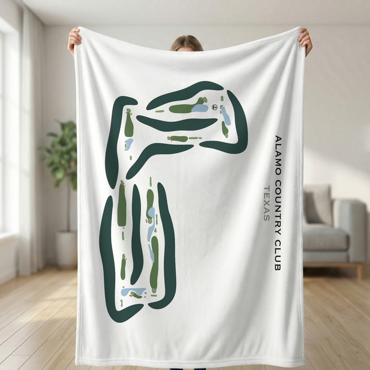 Alamo Country Club, Texas - Printed Golf Courses