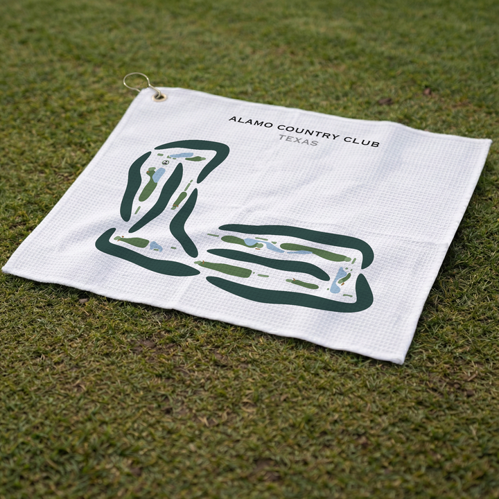 Alamo Country Club, Texas - Printed Golf Courses