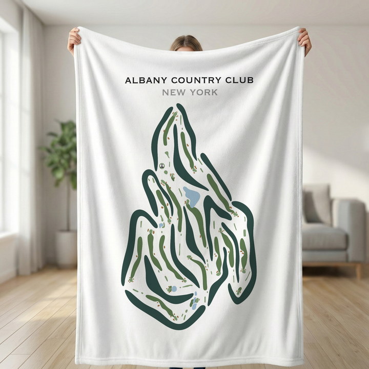 Albany Country Club, New York - Printed Golf Courses
