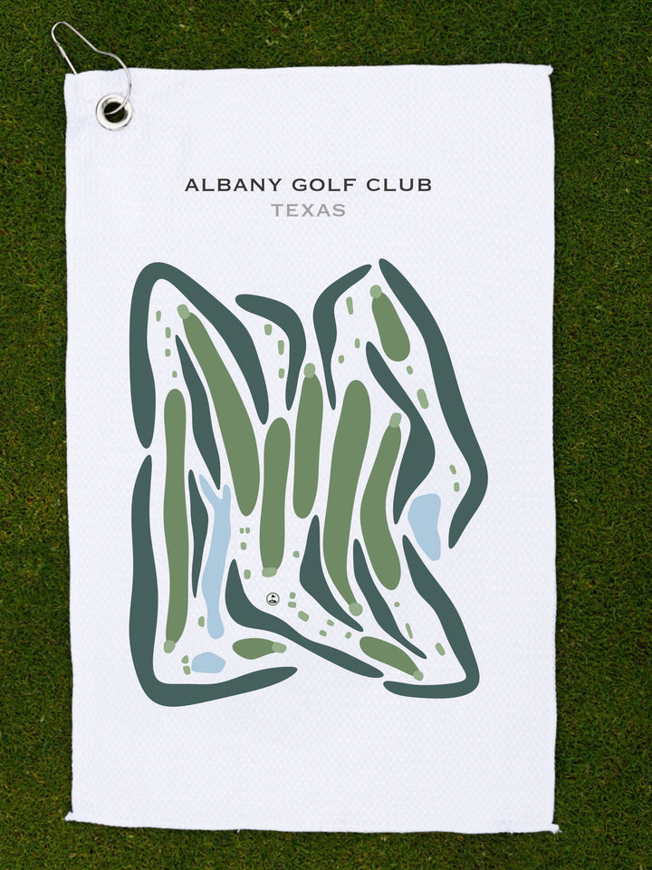 Albany Golf Club, Texas - Printed Golf Courses