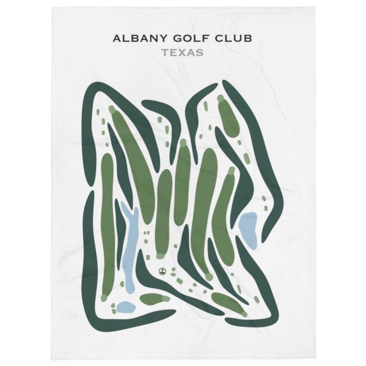 Albany Golf Club, Texas - Printed Golf Courses