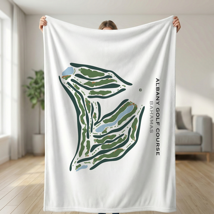 Albany Golf Course, Bahamas - Printed Golf Course