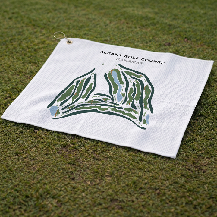 Albany Golf Course, Bahamas - Printed Golf Course