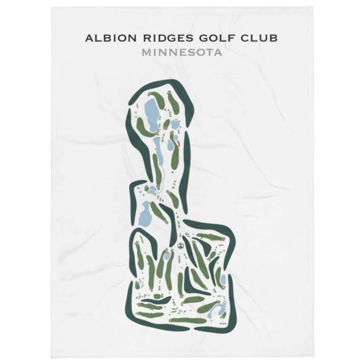 Albion Ridges Golf Club, Minnesota - Printed Golf Courses