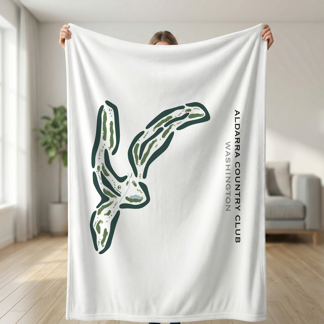 Aldarra Country Club, Washington - Printed Golf Courses
