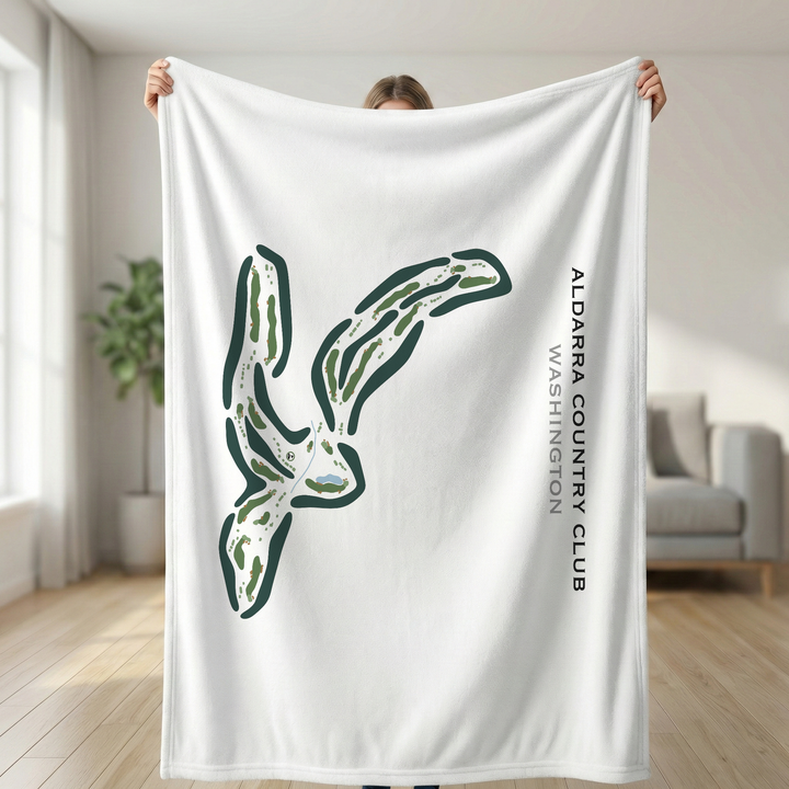 Aldarra Country Club, Washington - Printed Golf Courses