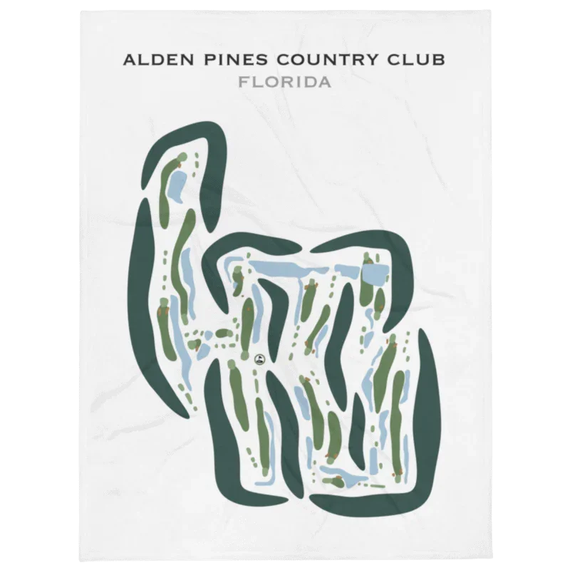 Alden Pines Country Club, Bokeelia, Florida - Printed Golf Courses
