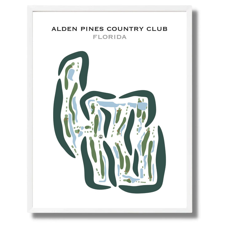 Alden Pines Country Club, Bokeelia, Florida - Printed Golf Courses