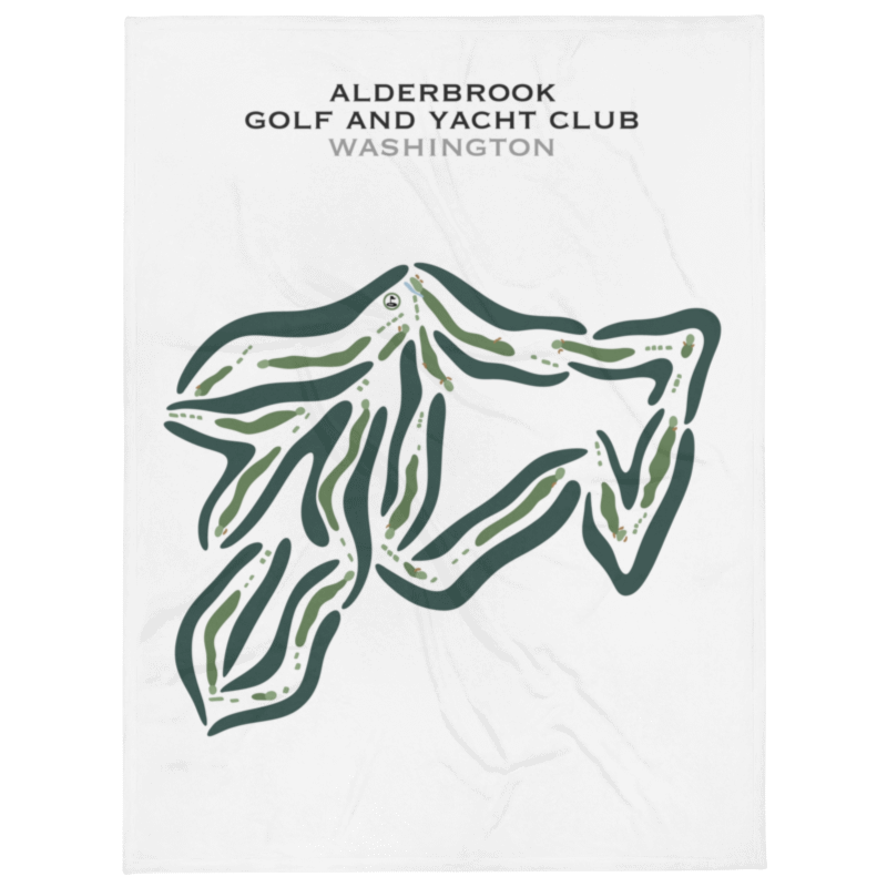 Alderbrook Golf and Yacht Club, Washington - Printed Golf Courses