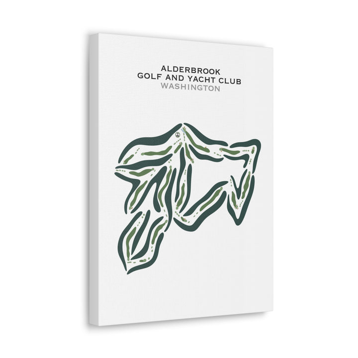 Alderbrook Golf and Yacht Club, Washington - Printed Golf Courses