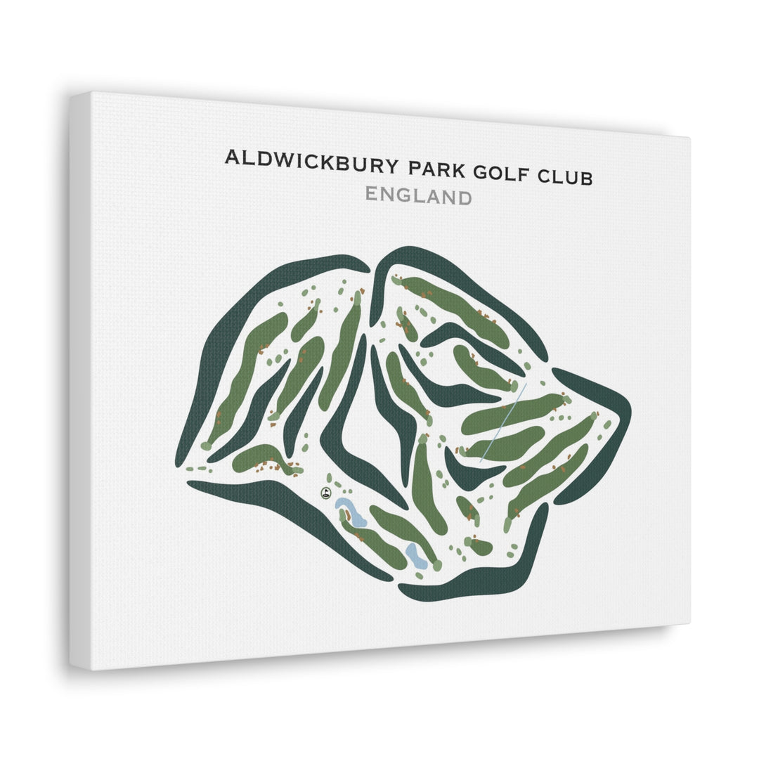 Aldwickbury Park Golf Club, England - Printed Golf Courses