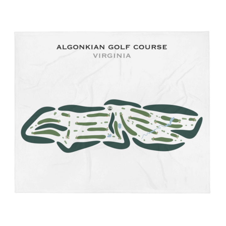 Algonkian Golf Course, Virginia - Printed Golf Courses
