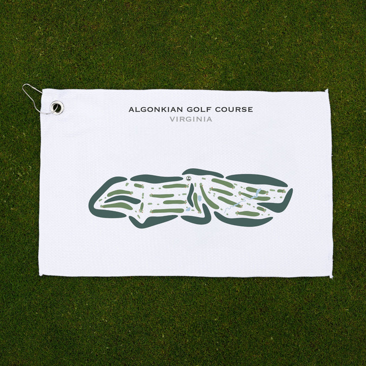 Algonkian Golf Course, Virginia - Printed Golf Courses