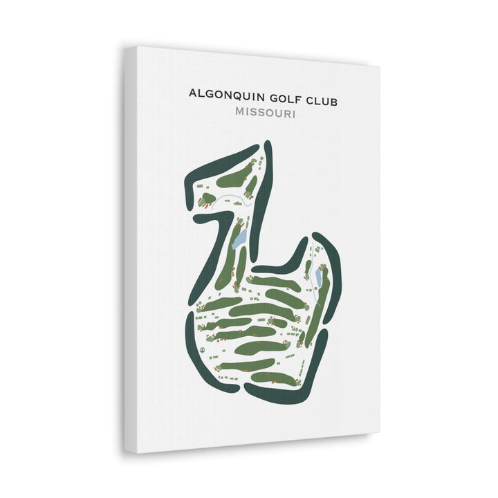 Algonquin Golf Club, Missouri - Printed Golf Courses