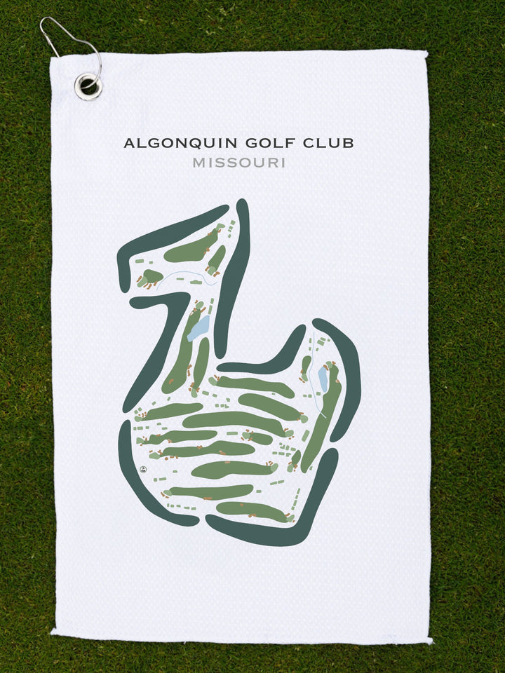 Algonquin Golf Club, Missouri - Printed Golf Courses