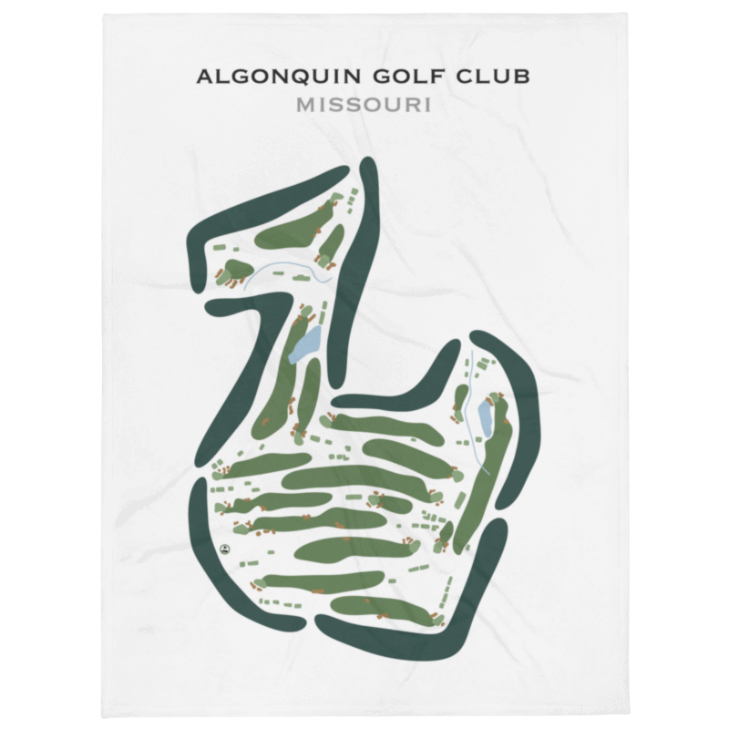 Algonquin Golf Club, Missouri - Printed Golf Courses