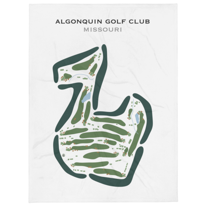 Algonquin Golf Club, Missouri - Printed Golf Courses