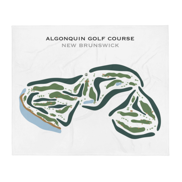 Algonquin Golf Course, New Brunswick, Canada - Printed Golf Courses