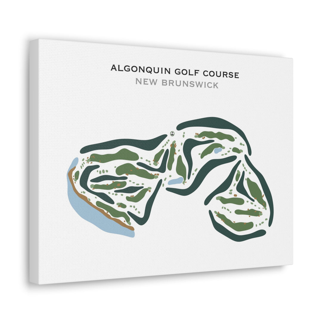 Algonquin Golf Course, New Brunswick, Canada - Printed Golf Courses