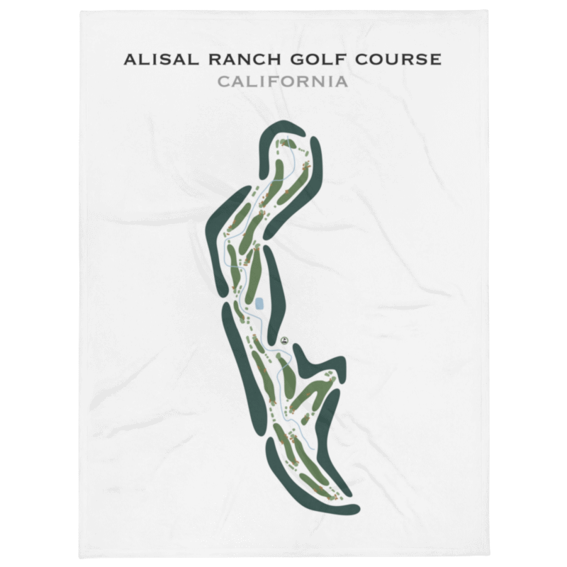 Alisal Ranch Golf Course, California - Printed Golf Courses