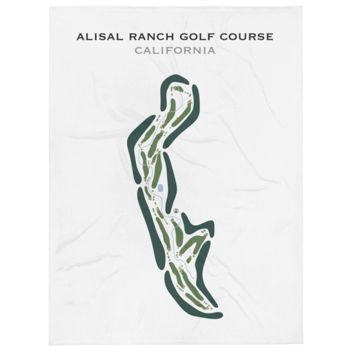 Alisal Ranch Golf Course, California - Printed Golf Courses