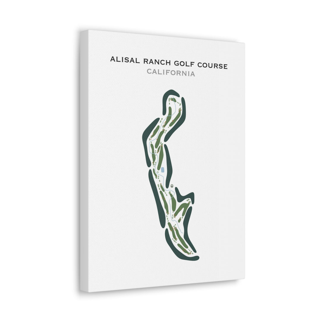 Alisal Ranch Golf Course, California - Printed Golf Courses