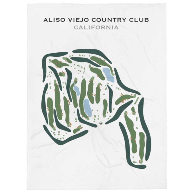 Aliso Viejo Country Club, California - Printed Golf Course