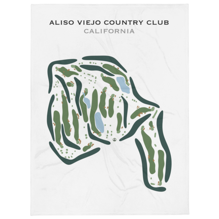 Aliso Viejo Country Club, California - Printed Golf Course